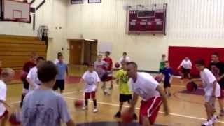 Dre Beats Dribbling at 2013 Delaware Valley Warrior Basketball Camp w Kris Holtzer