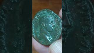 Rarisimo Severo Alejandro Sestercio De Oricalco Roma 233 Dc Liberalitas Aug V