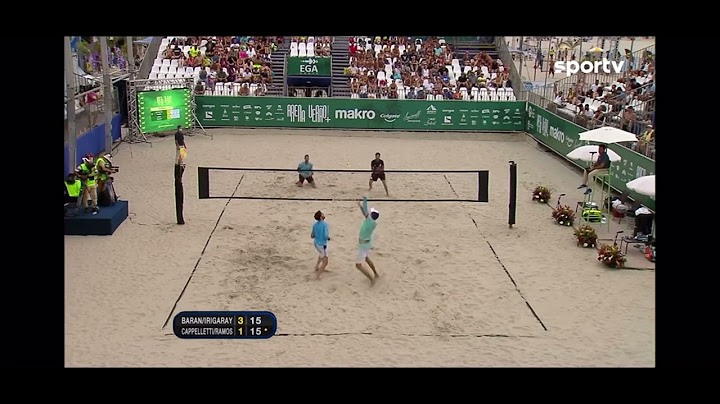 MELHORES MOMENTOS - FINAL ITF ANDRE BARAN E THEO IRIGARAY X MICHELE CAPELETTI E ANTOMI RAMOS