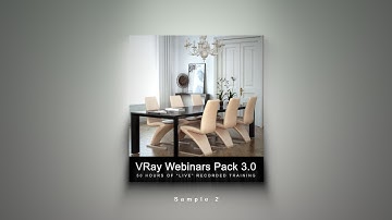 VRay Webinars Pack - Sample 2 - XRef