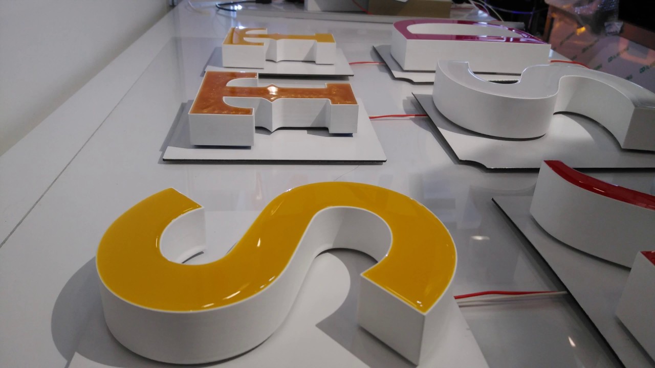 stainless steel channel letters YouTube