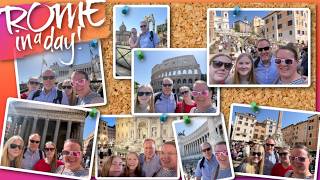 ROME IN A DAY | ROME, ITALY | COLOSSEUM | PANTHEON | TREVI FOUNTAIN | ROMAN FORUM | SPANISH STEPS