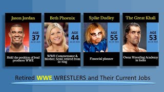 Retired WWE WRESTLERS and Their Current Jobs | Current Age