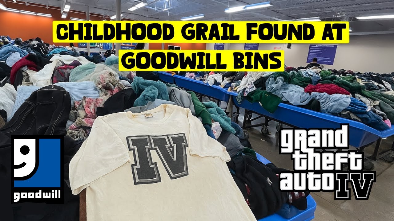 Grand Theft Auto T-Shirt Found at Goodwill Bins!