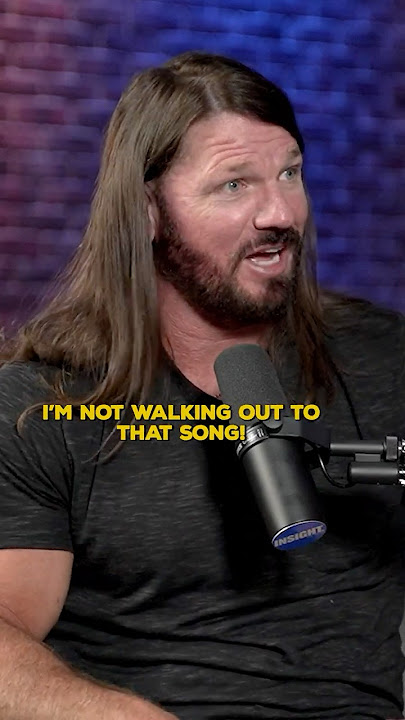 AJ Styles Didn't Want To Hear ‘Get Ready To Fly’ Again 😅