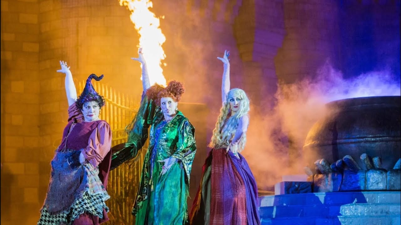 The Full Hocus Pocus Villain Spelltacular Halloween Party Show at ...