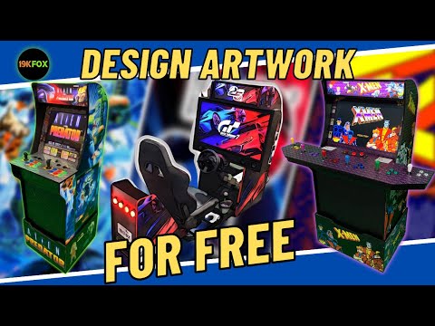 How To Design Arcade Artwork For Free - YouTube