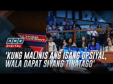 Unexplained wealth ni VP Sara maayos na naiprisinta - prosekusyon | ANC