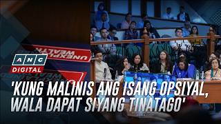 Unexplained wealth ni VP Sara maayos na naiprisinta - prosekusyon | ANC