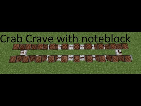 Crab Rave With Note Blocks