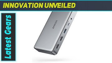 Anker 563 USB-C Docking Station: Best for Triple Monitors?