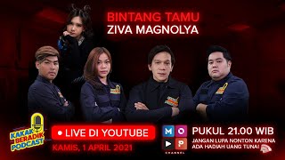 KAKAK BERADIK PODCAST X ZIVA MAGNOLYA ( LIVE ) - ZIVA PERTAMA KALI BERCERITA PENGALAMAN MISTISNYA