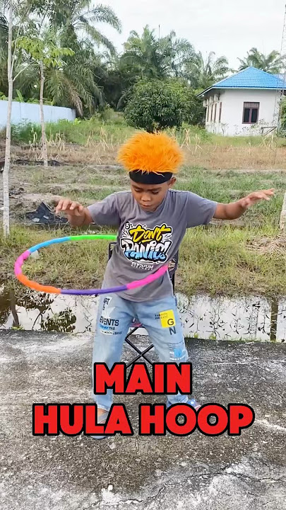 Bangun Tidur Main Hula Hoop‼️😅😁