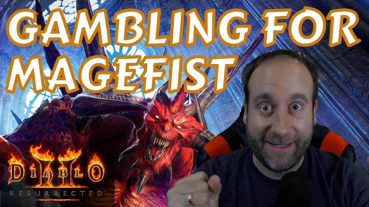 Gambling for BiS Caster Gloves Diablo 2 Resurrected YouTube