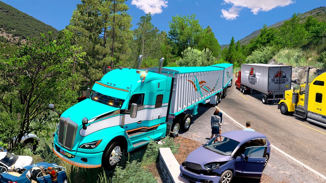 El PEOR Accidente Kenworth T680 Mexico Chiapa | American Truck Simulator