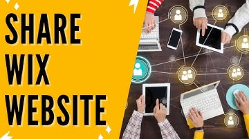 Hoe Wix-website delen om te bewerken