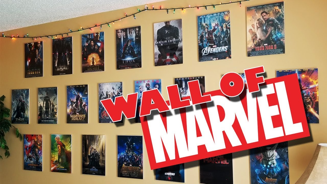 Wall Of Marvel Home Decor Project Wall Of Marvel Home Decor Project
