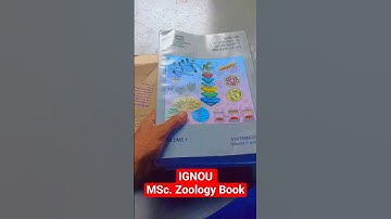 IGNOU MSc. Zoology Book Part 2 | January 2025 Session | #ignoubooks #zoology #zoologystudent #ignou