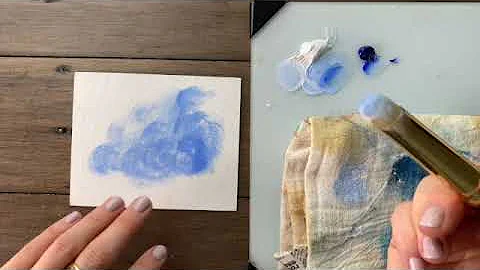 CALLIA Dome Drybrush Mixed Media Artist Brush