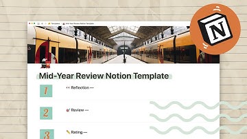 Personal Mid-Year Life Review - Free Notion Template!