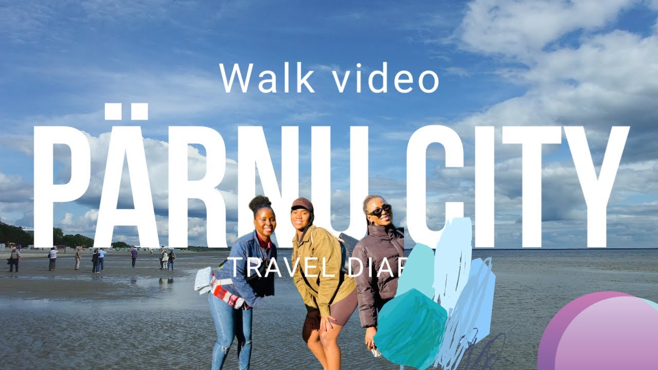 PÄRNU is picture perfect! (4K Walk Video)