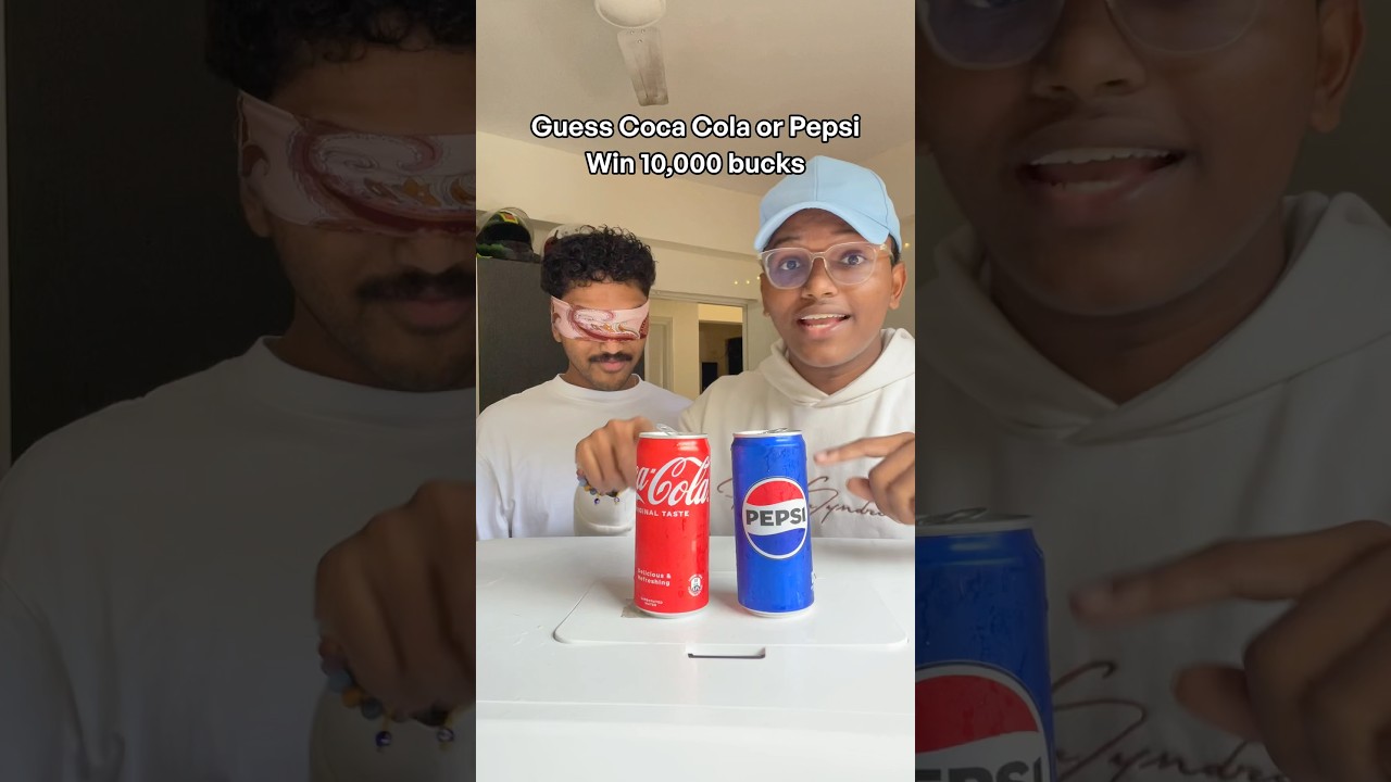 Угадайте, Coca Cola ❤️ или Pepsi 💙