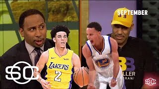 Steph Curry and Lonzo Ball to face off in L.A. | SportsCenter | ESPN