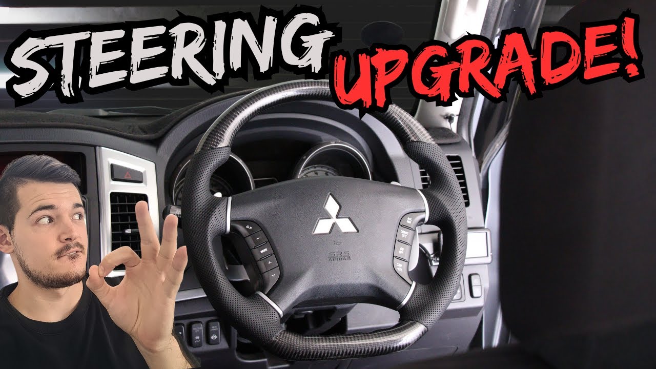 Performance Steering Wheel Upgrade for Mitsubishi Pajero! YouTube