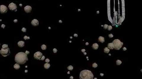 Asteroid Field Animation