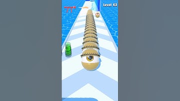 Gameplay van het Eyeball Stack-spel #shorts