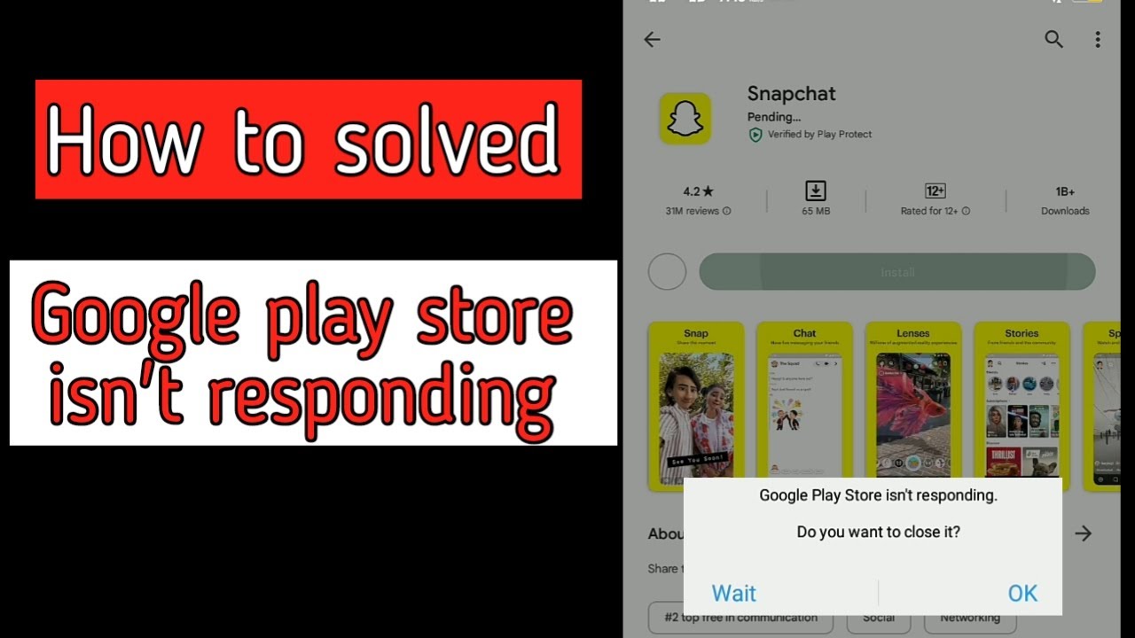 How to solve google play store isn't responding Vivo phone - YouTube