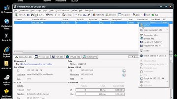 شرح كشف التلغيم عبر X NetStat Professional
