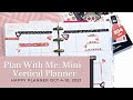 Plan with Me: Mini Vertical Happy Planner Oct 4-10, 2021