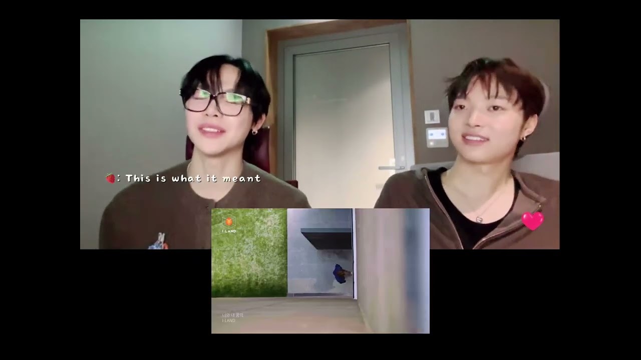 &TEAM EJ and NICHOLAS reaction to Into the I-LAND MV