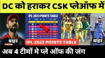 IPL 2023 Today Points Table | CSK vs DC After Match Points Table | Ipl 2023 Points Table