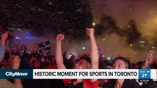 Raptors make history with first trip to NBA finals