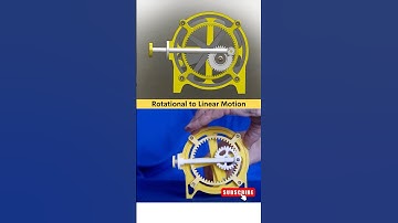 Rotary to Linear Drive - Useful Mechanism 🙃 #machine #3dprinting #cadcam #solidworksmolddesign #3d
