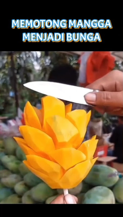 Buah Mangga Berbentuk Bunga