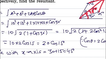 L2 HC Verma Solutions | Chapter 2 Vectors: Exercise Questions 1 to 10 | Chandra Sir Physics