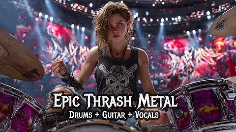 Powerful Thrash Metal: Get Inspired for Exercise, Work & Games!