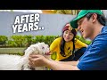 EMOTIONAL REUNION With Our Dog TIPTOE (After years) | Ranz and Niana