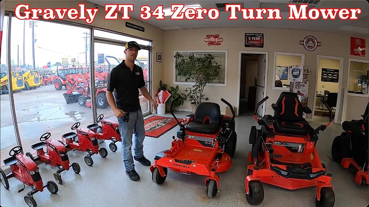 Gravely ZT 34 Zero Turn Lawn Mower