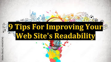 9 Tips For Improving Your Web Site