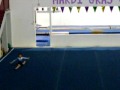 Emma Jane Aldred 1st place on floor routine overall out of 18 level 6s Mar'10