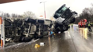 Bad Day !!! 15 Extreme Dangerous Idiots Truck &amp; Cranes Fails Compilation - Tractor Skill At Work P3