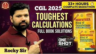 CGL 2025 MOST DIFFICULT QUESTION, CALCULATION All CALCULATIONS TRICK IN ONE VIDEO