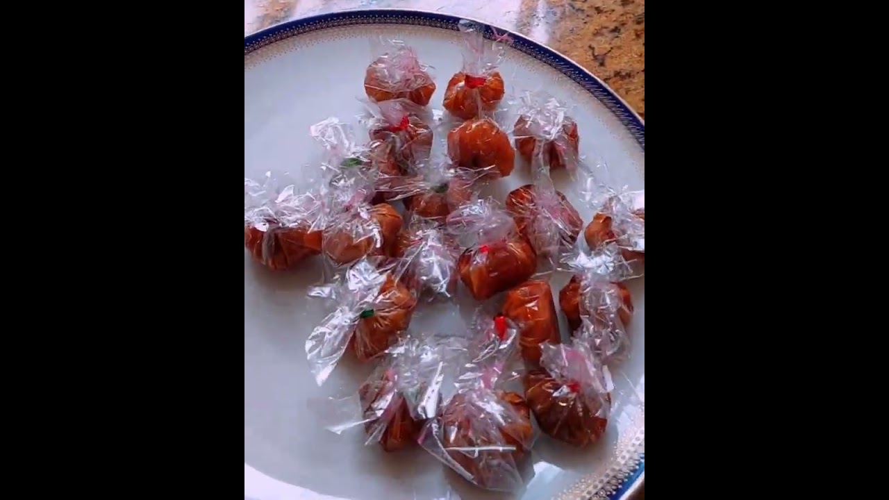 Dodol Indonesian Sweets platter 