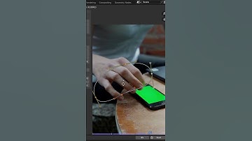 Сompositing mask in GeoTracker for Blender #b3d #blender #vfx #3dtracking #vfxbreakdown #tutorial