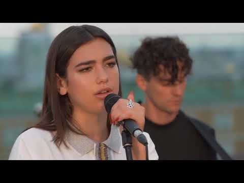 Dua Lipa - New Rules - Rooftop Acoustic Live Session