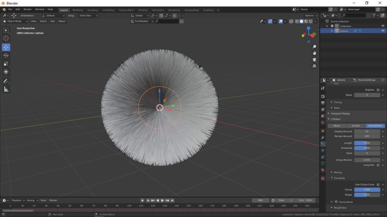 3D Cara Membuat Bulu Dan Rambut Di Blender - YouTube